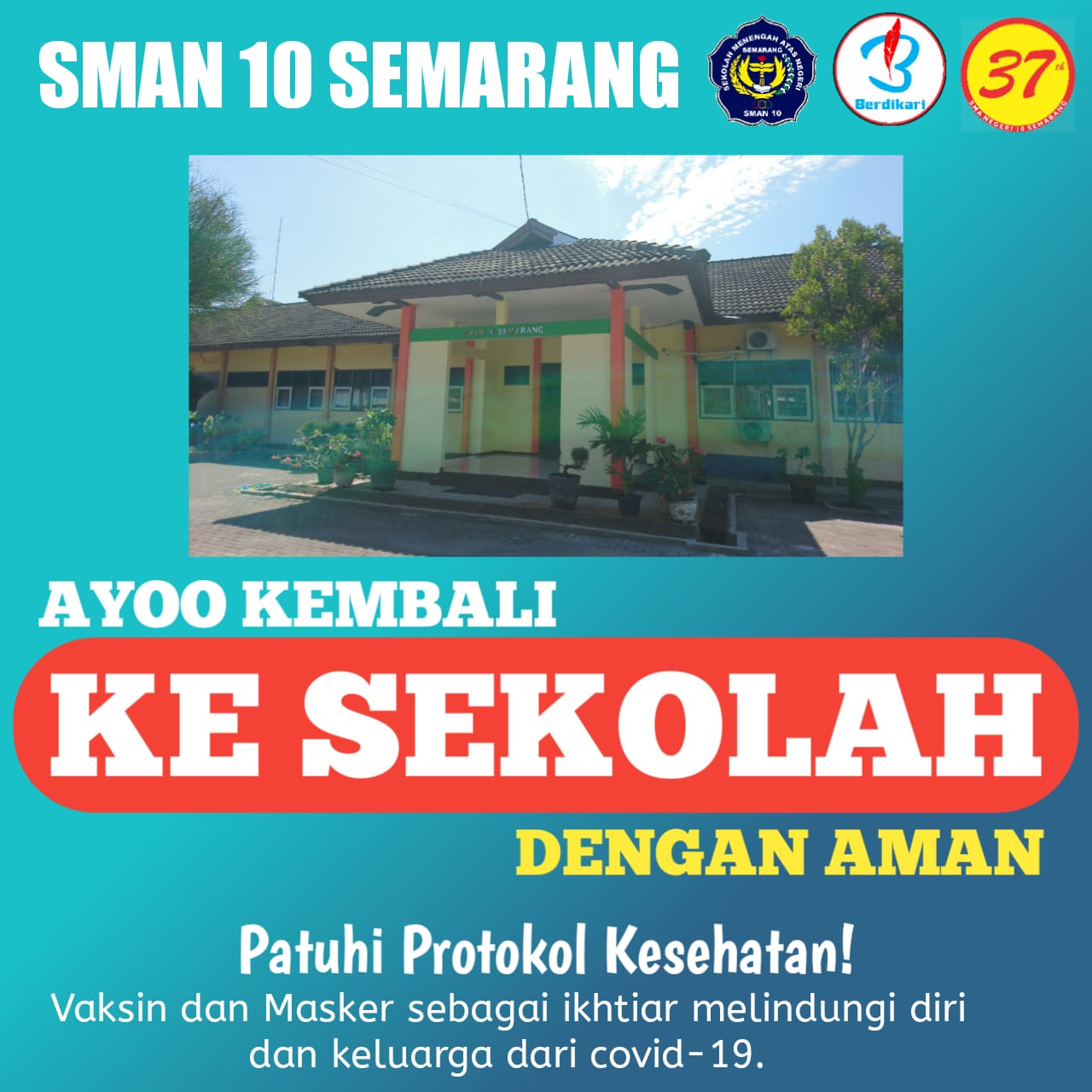 Smanten Siap Gelar Ptm 100 Di Semester Genap Sman 10 Semarang 9676